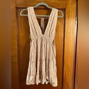 Cotton Candy LA pink mini dress with flowers